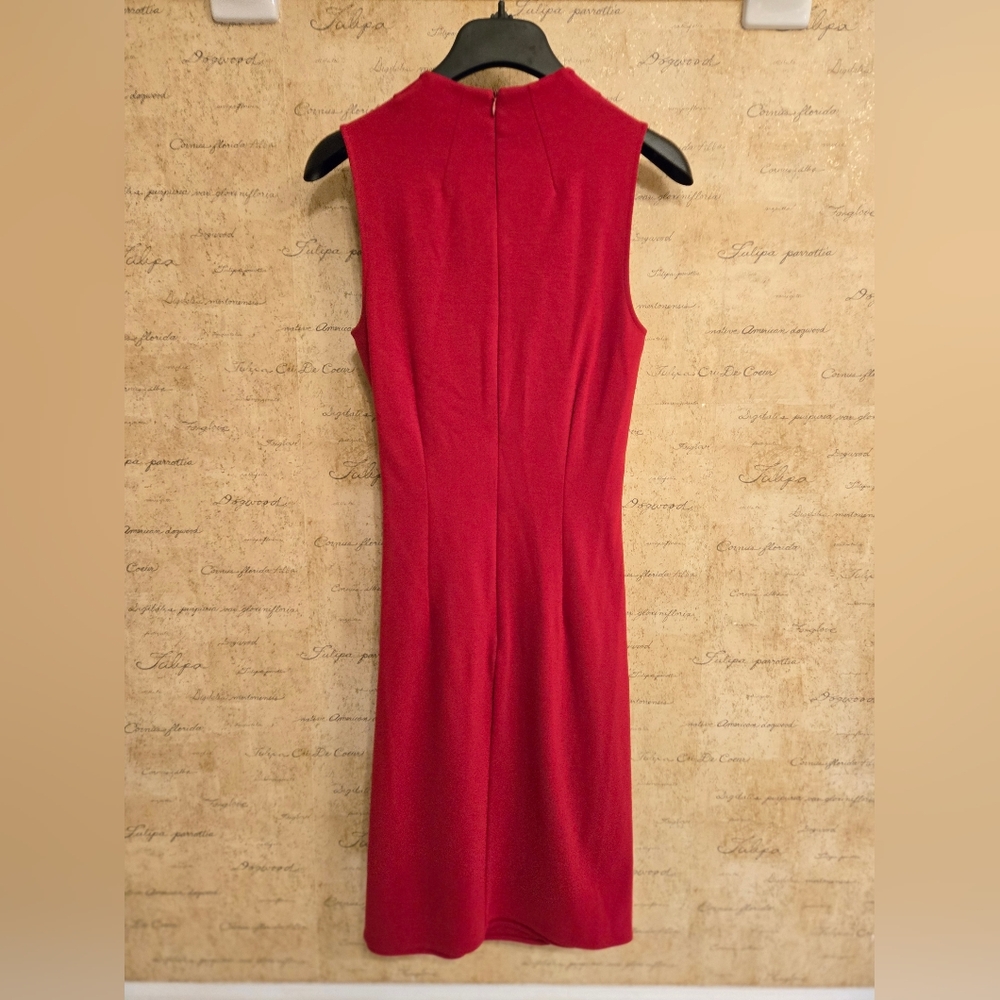Ralph Lauren Red Midi Dress - Picture 6 of 6
